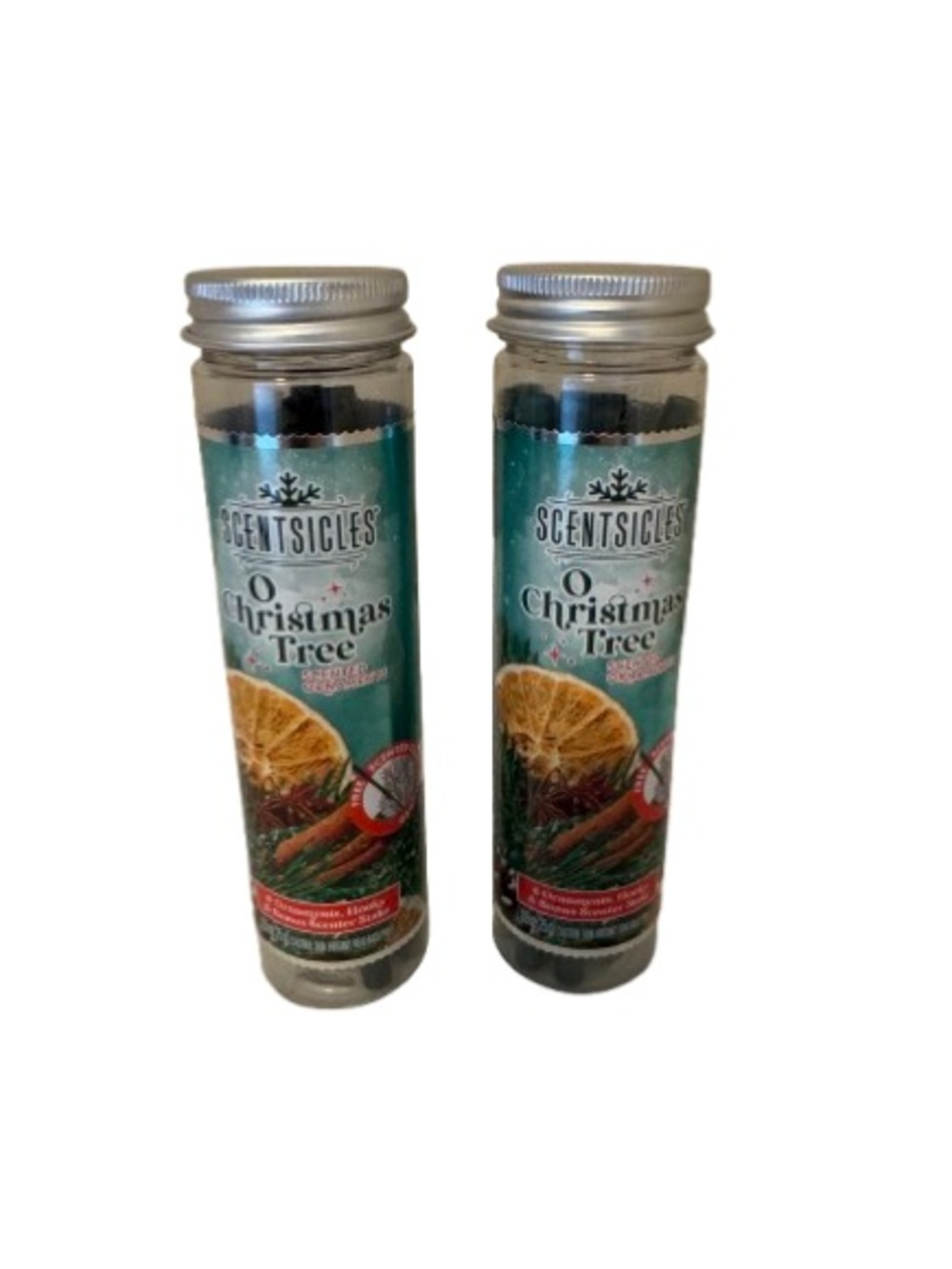 New Scentsicles Scented Ornament Sticks with Hooks Set of 2